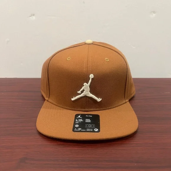 Jordan Accessories Jordan Snapback Hat Fd584 281 Brown White